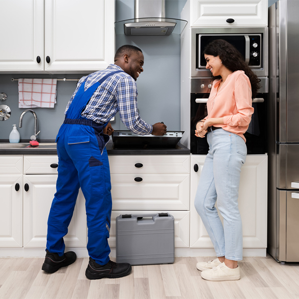 what kind of warranty do you offer on your cooktop repair services in Saltillo TX
